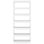Estantería/divisor madera de ingeniería blanco 80x30x198 cm de vidaXL, Librerías y estanterías - Ref: Foro24-811727, Precio: ...