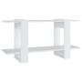 Estantería madera contrachapada blanco 100x30x51 cm de vidaXL, Librerías y estanterías - Ref: Foro24-811556, Precio: 28,80 €,...
