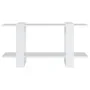 Estantería madera contrachapada blanco 100x30x51 cm de vidaXL, Librerías y estanterías - Ref: Foro24-811556, Precio: 28,54 €,...