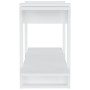 Estantería madera contrachapada blanco 100x30x51 cm de vidaXL, Librerías y estanterías - Ref: Foro24-811556, Precio: 28,80 €,...
