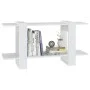 Estantería madera contrachapada blanco 100x30x51 cm de vidaXL, Librerías y estanterías - Ref: Foro24-811556, Precio: 28,54 €,...