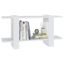 Estantería madera contrachapada blanco 100x30x51 cm de vidaXL, Librerías y estanterías - Ref: Foro24-811556, Precio: 28,80 €,...