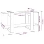 Estantería madera contrachapada blanco 100x30x51 cm de vidaXL, Librerías y estanterías - Ref: Foro24-811556, Precio: 28,54 €,...