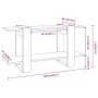 Estantería madera contrachapada blanco 100x30x51 cm de vidaXL, Librerías y estanterías - Ref: Foro24-811556, Precio: 28,80 €,...