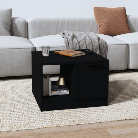 Mesa de centro madera de ingeniería negro 50x50x36 cm de vidaXL, Mesas de centro - Ref: Foro24-811341, Precio: 41,95 €, Descu...