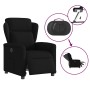 Sillón reclinable eléctrico de tela negro en Sillones | Comprar online en Foru.es