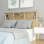 Mueble cabecero color roble Sonoma 160x19x103,5 cm de vidaXL, Cabeceros y pies de cama - Ref: Foro24-811874, Precio: 73,77 €,...