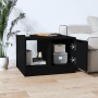 Mesa de centro madera de ingeniería negro 50x50x36 cm de vidaXL, Mesas de centro - Ref: Foro24-811341, Precio: 41,95 €, Descu...