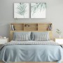 Mueble cabecero color roble Sonoma 160x19x103,5 cm de vidaXL, Cabeceros y pies de cama - Ref: Foro24-811874, Precio: 73,77 €,...