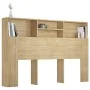 Kopfteilmöbel aus Sonoma-Eiche, 160 x 19 x 103,5 cm von vidaXL, Kopf- und Fußteile - Ref: Foro24-811874, Preis: 69,39 €, Raba...
