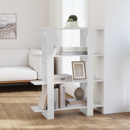 Estantería/divisor de espacios blanco 100x30x123,5 cm de vidaXL, Librerías y estanterías - Ref: Foro24-811538, Precio: 53,78 ...