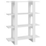 Estantería/divisor de espacios blanco 100x30x123,5 cm de vidaXL, Librerías y estanterías - Ref: Foro24-811538, Precio: 53,78 ...
