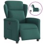 Sillón reclinable eléctrico tela verde oscuro en Sillones | Comprar online en Foru.es