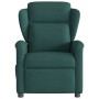 Sillón reclinable eléctrico tela verde oscuro en Sillones | Comprar online en Foru.es