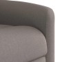 Sillón reclinable eléctrico tela gris taupé en Sillones | Comprar online en Foru.es