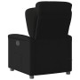 Sillón reclinable de masaje eléctrico tela negro en Sillones | Comprar online en Foru.es