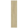 Estantería/divisor madera ingeniería roble Sonoma 80x30x135 cm de vidaXL, Librerías y estanterías - Ref: Foro24-811712, Preci...