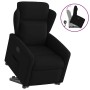 Sillón reclinable elevable tela negro en Sillones | Comprar online en Foru.es