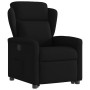 Sillón reclinable elevable tela negro en Sillones | Comprar online en Foru.es