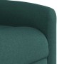 Sillón reclinable elevable tela verde oscuro en Sillones | Comprar online en Foru.es