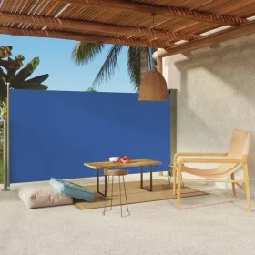 Toldo lateral retráctil de jardín azul 160x300 cm de vidaXL, Sombrillas - Ref: Foro24-317882, Precio: 61,20 €, Descuento: %