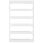 Estantería/divisor de espacios blanco brillante 100x30x166 cm de vidaXL, Librerías y estanterías - Ref: Foro24-811769, Precio...