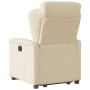 Sillón reclinable elevable de tela color crema en Sillones | Comprar online en Foru.es