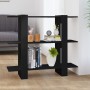 Estantería/divisor de espacios negro 100x30x87 cm de vidaXL, Librerías y estanterías - Ref: Foro24-811548, Precio: 46,03 €, D...