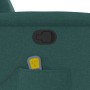 Silla de masaje reclinable de pie de tela verde oscura en Sillones | Comprar online en Foru.es