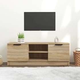 Mueble de TV madera contrachapada roble Sonoma 102x35x36,5 cm de vidaXL, Muebles TV - Ref: Foro24-811514, Precio: 78,63 €, De...