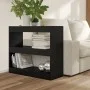 Estantería/divisor de espacios negro 80x30x72 cm de vidaXL, Librerías y estanterías - Ref: Foro24-811692, Precio: 58,06 €, De...