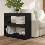 Estantería/divisor de espacios negro 80x30x72 cm de vidaXL, Librerías y estanterías - Ref: Foro24-811692, Precio: 59,24 €, De...