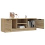 Mueble de TV madera contrachapada roble Sonoma 102x35x36,5 cm de vidaXL, Muebles TV - Ref: Foro24-811514, Precio: 78,63 €, De...