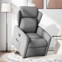 Sillón eléctrico reclinable elevable de tela gris claro en Sillones | Comprar online en Foru.es