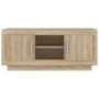 Mueble de TV madera contrachapada roble Sonoma 102x35x45 cm de vidaXL, Muebles TV - Ref: Foro24-811793, Precio: 77,31 €, Desc...