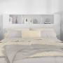 Mueble cabecero blanco 160x18,5x104,5 cm de vidaXL, Cabeceros y pies de cama - Ref: Foro24-811934, Precio: 72,06 €, Descuento: %