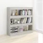 Estantería/divisor de espacios gris hormigón 100x30x103 cm de vidaXL, Librerías y estanterías - Ref: Foro24-811749, Precio: 5...