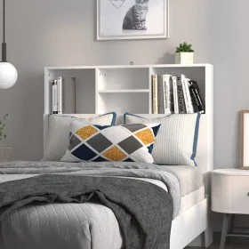 Weißes Kopfteilmöbel 100x19x103,5 cm von vidaXL, Kopf- und Fußteile - Ref: Foro24-811844, Preis: 76,33 €, Rabatt: %
