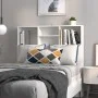 Weißes Kopfteilmöbel 100x19x103,5 cm von vidaXL, Kopf- und Fußteile - Ref: Foro24-811844, Preis: 76,33 €, Rabatt: %