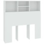 Mueble cabecero blanco 100x19x103,5 cm de vidaXL, Cabeceros y pies de cama - Ref: Foro24-811844, Precio: 80,89 €, Descuento: %