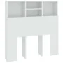 Weißes Kopfteilmöbel 100x19x103,5 cm von vidaXL, Kopf- und Fußteile - Ref: Foro24-811844, Preis: 76,33 €, Rabatt: %