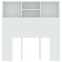 Mueble cabecero blanco 100x19x103,5 cm de vidaXL, Cabeceros y pies de cama - Ref: Foro24-811844, Precio: 80,89 €, Descuento: %