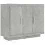 Aparador de madera contrachapada gris hormigón 92x35x75 cm de vidaXL, Aparadores - Ref: Foro24-811839, Precio: 82,57 €, Descu...