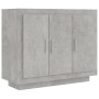 Aparador de madera contrachapada gris hormigón 92x35x75 cm de vidaXL, Aparadores - Ref: Foro24-811839, Precio: 87,92 €, Descu...