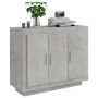Aparador de madera contrachapada gris hormigón 92x35x75 cm de vidaXL, Aparadores - Ref: Foro24-811839, Precio: 87,92 €, Descu...