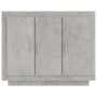 Aparador de madera contrachapada gris hormigón 92x35x75 cm de vidaXL, Aparadores - Ref: Foro24-811839, Precio: 82,57 €, Descu...