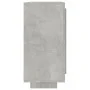 Aparador de madera contrachapada gris hormigón 92x35x75 cm de vidaXL, Aparadores - Ref: Foro24-811839, Precio: 82,57 €, Descu...