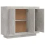 Aparador de madera contrachapada gris hormigón 92x35x75 cm de vidaXL, Aparadores - Ref: Foro24-811839, Precio: 82,57 €, Descu...