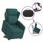Sillón eléctrico reclinable elevable de tela verde oscuro en Sillones | Comprar online en Foru.es