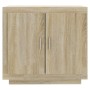 Aparador de madera contrachapada roble Sonoma 80x40x75 cm de vidaXL, Aparadores - Ref: Foro24-811820, Precio: 83,53 €, Descue...